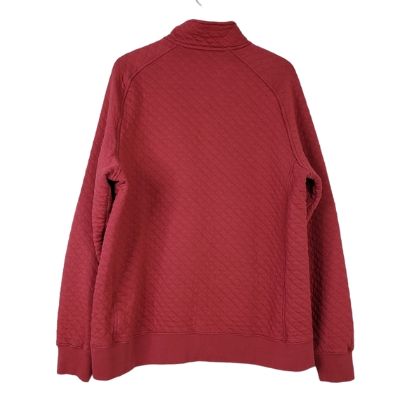 L.L Bean Mens XL Regular Quilted Mockneck Sweatshirt - Picture 2 of 11